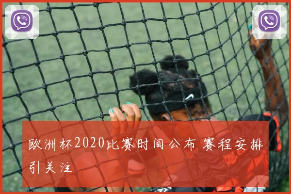 欧洲杯2020比赛时间公布 赛程安排引关注