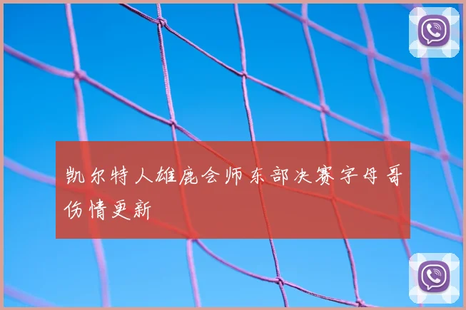 凯尔特人雄鹿会师东部决赛字母哥伤情更新