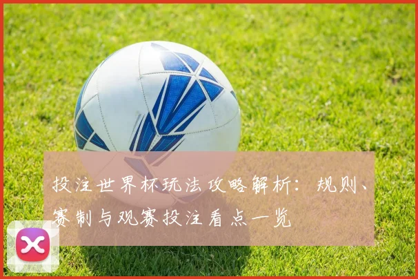 投注世界杯玩法攻略解析：规则、赛制与观赛投注看点一览